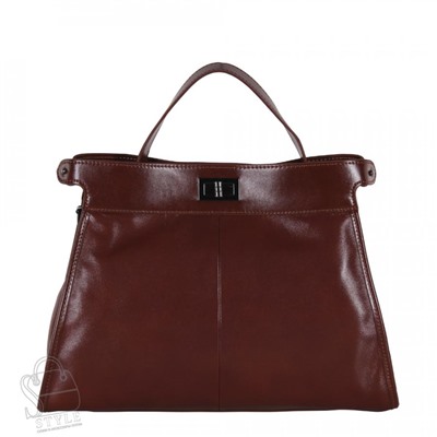 Сумка женская кожаная 9903NN brown Natale Navetta