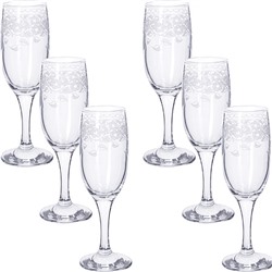 MS419-07-01 Наб 6ти стакан д/шампанского 190мл(х4)