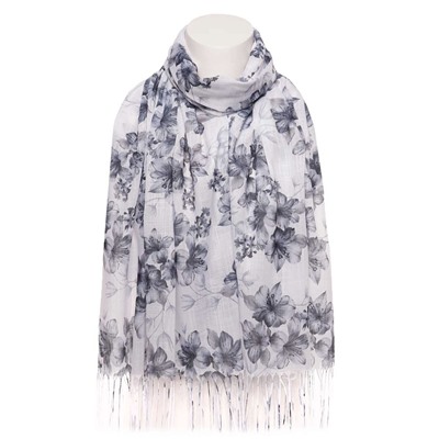 Палантин M-9 Цветы