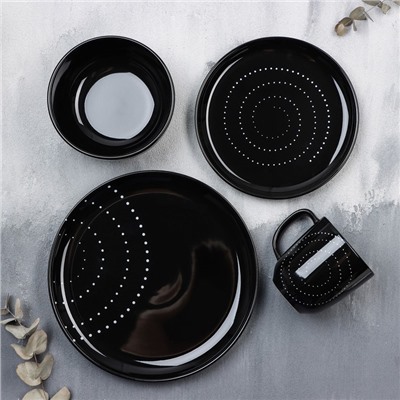 Тарелка керамическая «Орнамент», 21 см, Dolce Ceramo