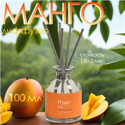 Диффузор ароматический Hygge #6 Манго, 100 мл