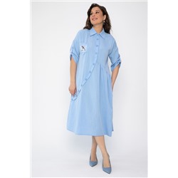 Платье Индира (голубое ХИТ) П10542
