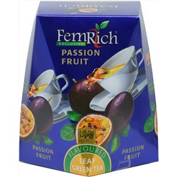 FemRich. Passion Fruit Green Tea 100 гр. карт.пачка