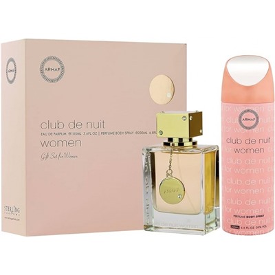 ARMAF CLUB DE NUIT edp (w) 105ml + 200ml deo