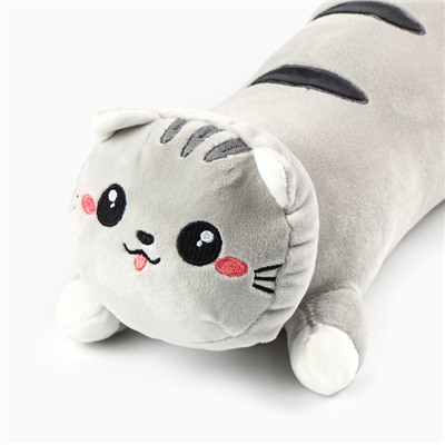 Мягкая игрушка «Кот», 50 см, цвет серый