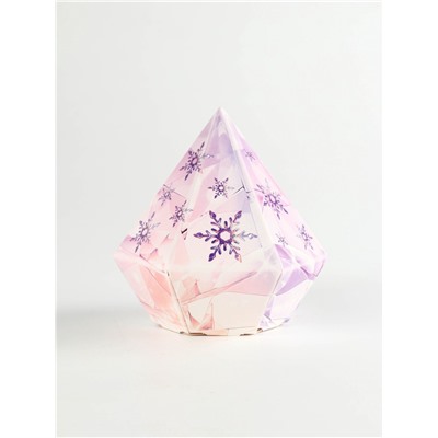 Конфеты шоколадные «Волшебного нового года» в коробке бриллианте с предсказанием, 150 г