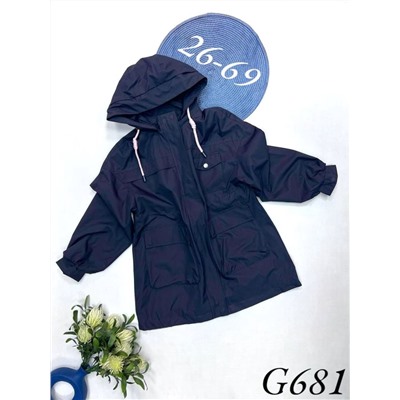 Ветровка G681 синий