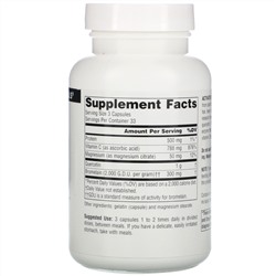 Source Naturals, Активированный кверцетин, 100 капсул