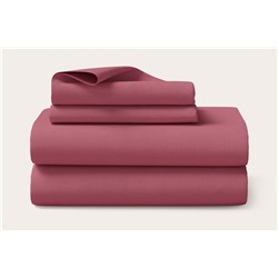 Комплект постельного белья SONNO URBAN FLOWERS цвет Светлый Гранат
