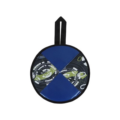 Ледянка мягкая, d=33 см, толщина 2 см, с ручкой, цвет МИКС