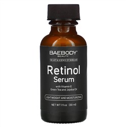 Baebody, Retinol Serum with Vitamin E, Green Tea and Jojoba Oil,  1 fl oz (30 ml)
