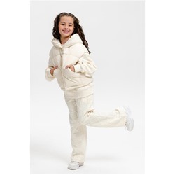 Костюм 28033 детский (Черная надпись/молочный)