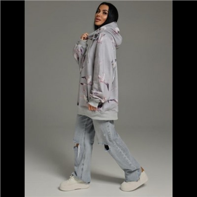 Худи женское Ваниль (Голубой)