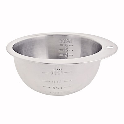 29230 Миска 1,2л из нерж/стали с мерной шкалой МВ (х24)