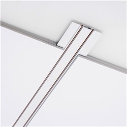 Шинопровод магнитный встраиваемый ультратонкий ULTRA «Слим-100», 2-жильный, белый, 200 см