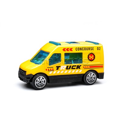 Машина "Городская стройка" металл, в коробке