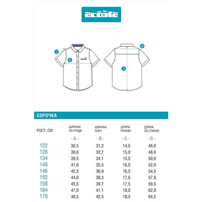 Рубашка ACOOLA, 1076334