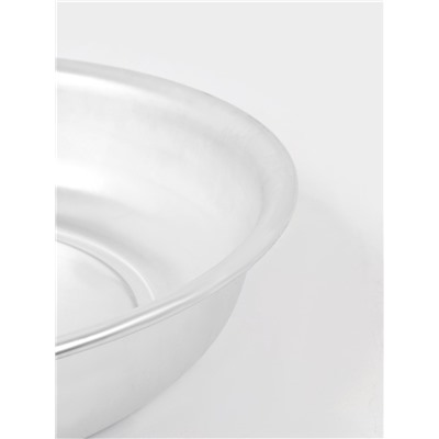 Таз алюминиевый, 33 л, d=65 см, толщина 1.75 мм, серебристый