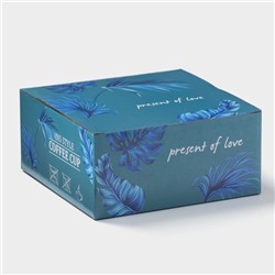 Чайная пара Wingflora, 200 мл, 15×6 см, керамика, белая