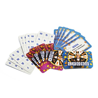 Настольная игра-викторина "Поле Фортуны" 40 карточек. 450х350х40 мм.