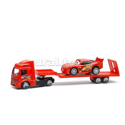 Набор металл. тачки автоперевозчик "Свободный ход"