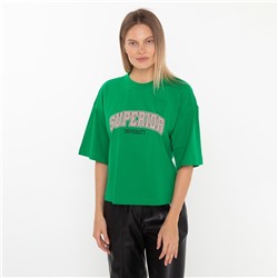 Футболка женская Little Secret, зелёная, размер 46