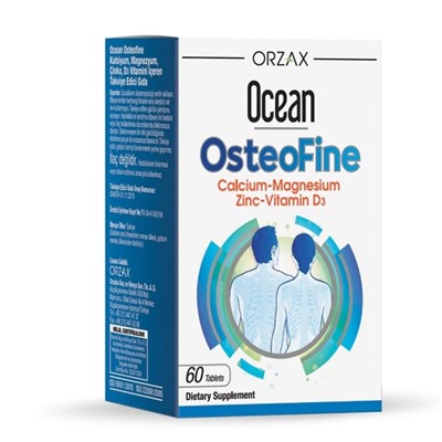 ORZAX OCEAN OSTEOFINE 60 таблеток