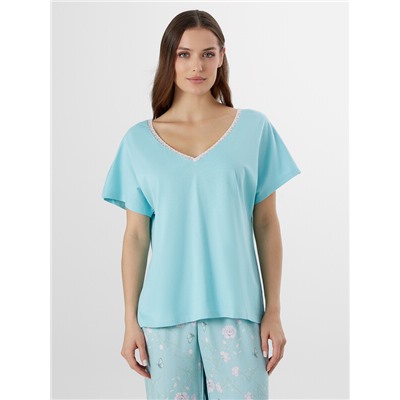 КОМПЛЕКТ ЖЕНСКИЙ (ФУТБОЛКА, БРИДЖИ) 592545