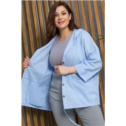Блуза Юджин (голубая) Б13395-18М