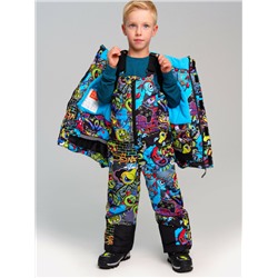 Комплект текстильный с полиуретановым покрытием для мальчиков: куртка, полукомбинезон