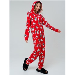 Пижама-комбинезон трикотажная унисекс для взрослых