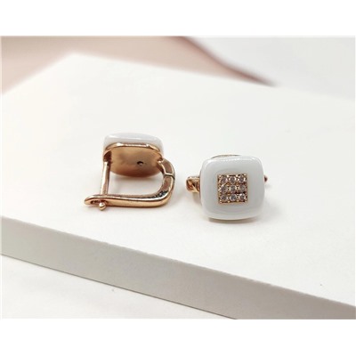 Серьги с керамикой