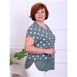 Какао - футболка зеленый