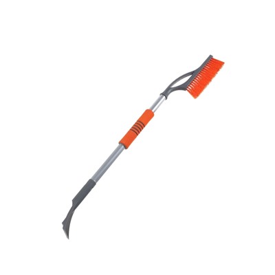 Щетка сметка, со скребком pitstop удлинённая, антиснег, 80 см