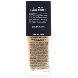 E.L.F., Тональная основа для безупречного финиша, оттенок «Светлая слоновая кость», 20 мл