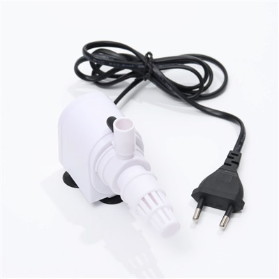 Помпа аквариумная JINGYE JY-1200, 500 л/ч, 6 Вт, высота подъема воды 0.5 м