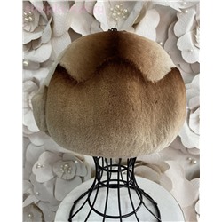 Волна мех.цветок кролик Берет женский (56-58)