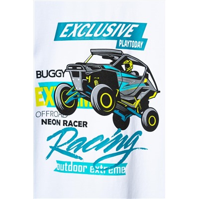 Фуфайка трикотажная для мальчиков (футболка) PLAYTODAY, 1239845