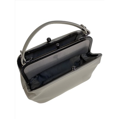 Женская сумка из искусственной кожи, цвет молочный