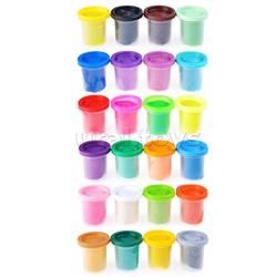 Набор для детской лепки "Тесто-пластилин 24 баночки"