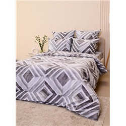 Пододеяльник бязь люкс на молнии - Ромбы