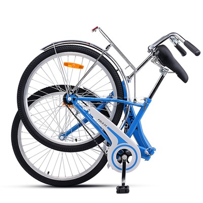 Велосипед 24" Rocket City Fold 24, цвет синий, размер 16"