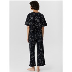 КОМПЛЕКТ ЖЕНСКИЙ (ФУТБОЛКА, БРИДЖИ) 592444