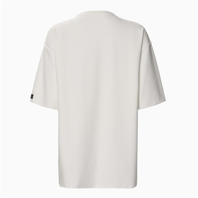 Футболка женская с декоративным швом MIST Base, размер 48-50, цвет молочный