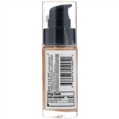 Revlon, Макияж для комбинированной и жирной кожи Colorstay, естественный бежевый оттенок 220, 30 мл