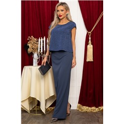 Костюм вечерний Очарование ночи (темно-синий) К14795-8М