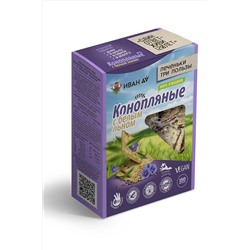 Печенье "три пользы" конопляное с белым льном б.сахара 150г ЭКОПРОДУКТЫ, 1191315