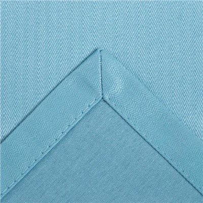 Скатерть Этель Elegance 150×180 ±3 см, цв.серо-синий, пл. 192 г/м², хл с ВГМО