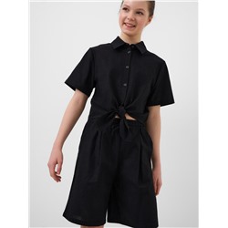 Комплект текстильный для девочек: рубашка, шорты