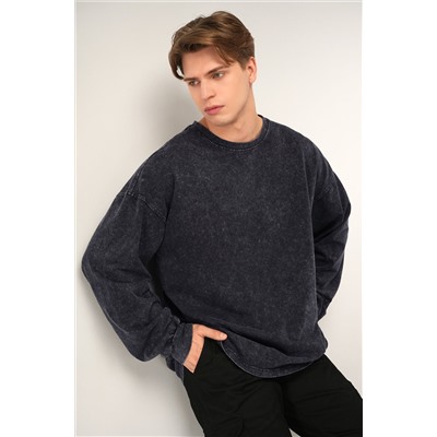 Мужской лонгслив оверсайз Happyfox